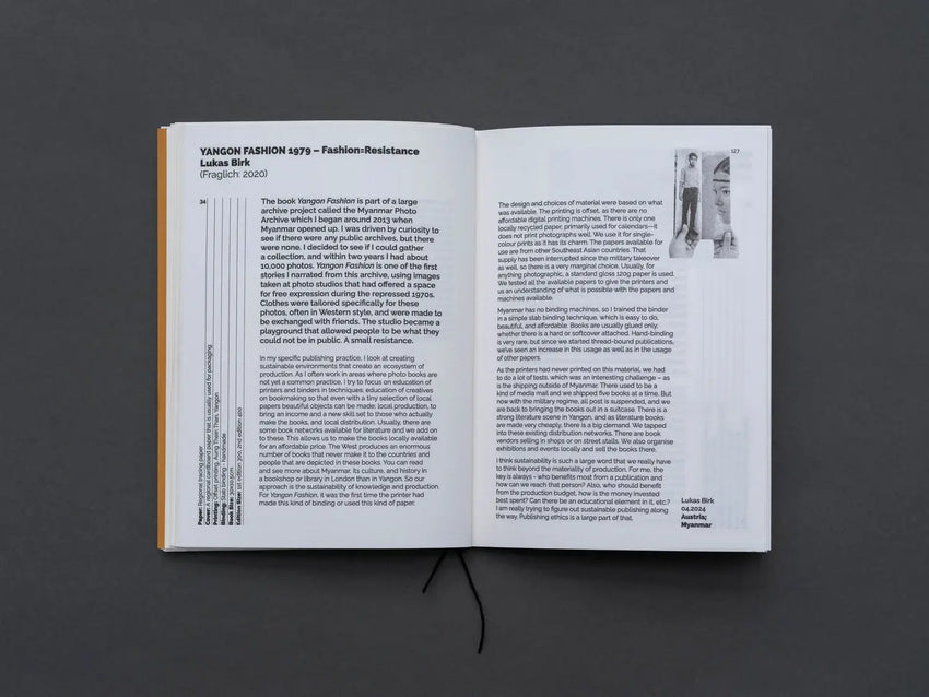 What Makes a Photobook Sustainable