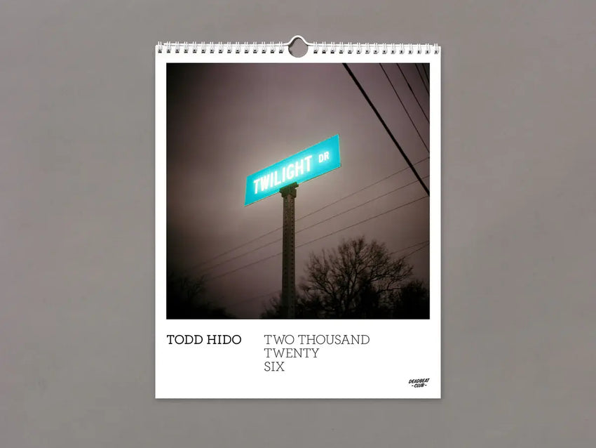 Todd Hido: 2026 Calendar