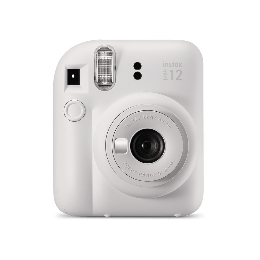 instax mini 12 Instant Camera - Clay White