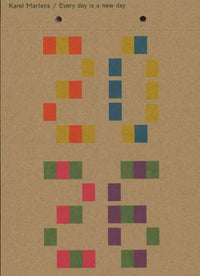 Karel Martens: Every Day is a New Day 2026 (Calendar)