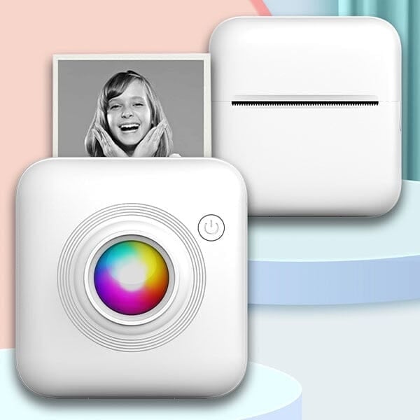 Gearwaves: Mini Portable Inkless Thermal Printer For Phone Photos