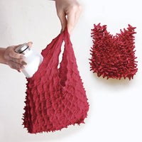 Shibori Stretch Bag (Red)