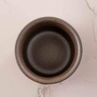 Brown Glazed Sake Cup