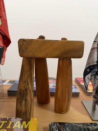 Spalted Maple 2+1 legs stool