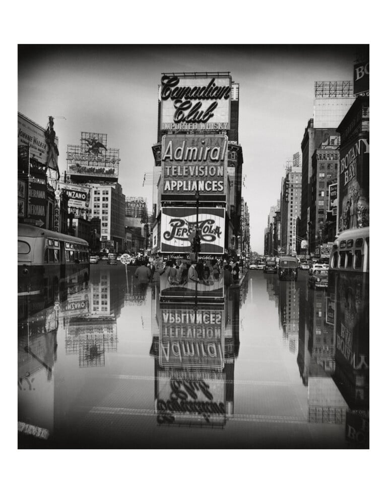 Art Block 16x20 Weegee, Times Square, New York