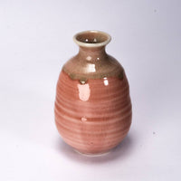 Mino Ware Pink Sake Bottle
