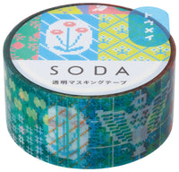 SODA Transparent Masking Tape — Clear PET Decorative Tape