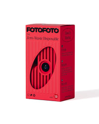 Fotofoto 35mm Film Camera - Poppy (Red)