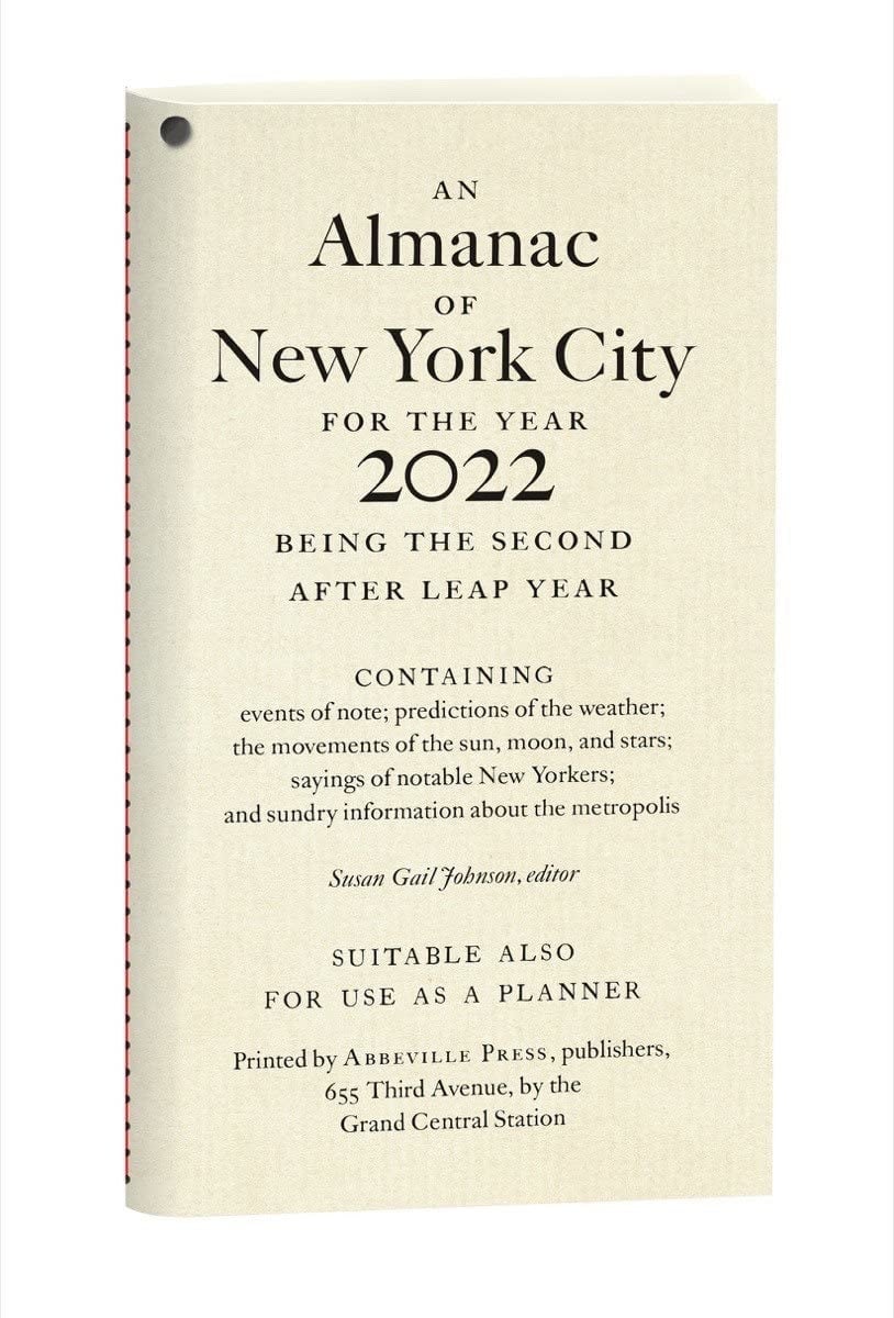 An Almanac of New York City for the Year 2023