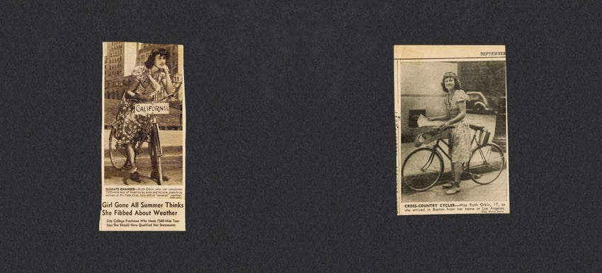 Ruth Orkin: Bike Trip Usa, 1939