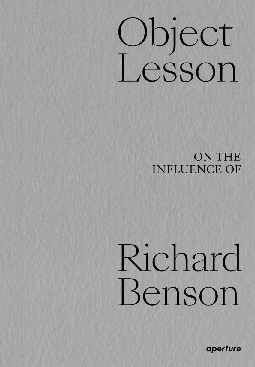Richard Benson- Object Lesson