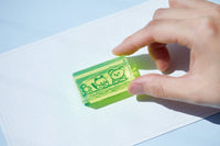 KORI JIRUSHI Color Acrylic Stamp 3pcs Set — Clear Stamp