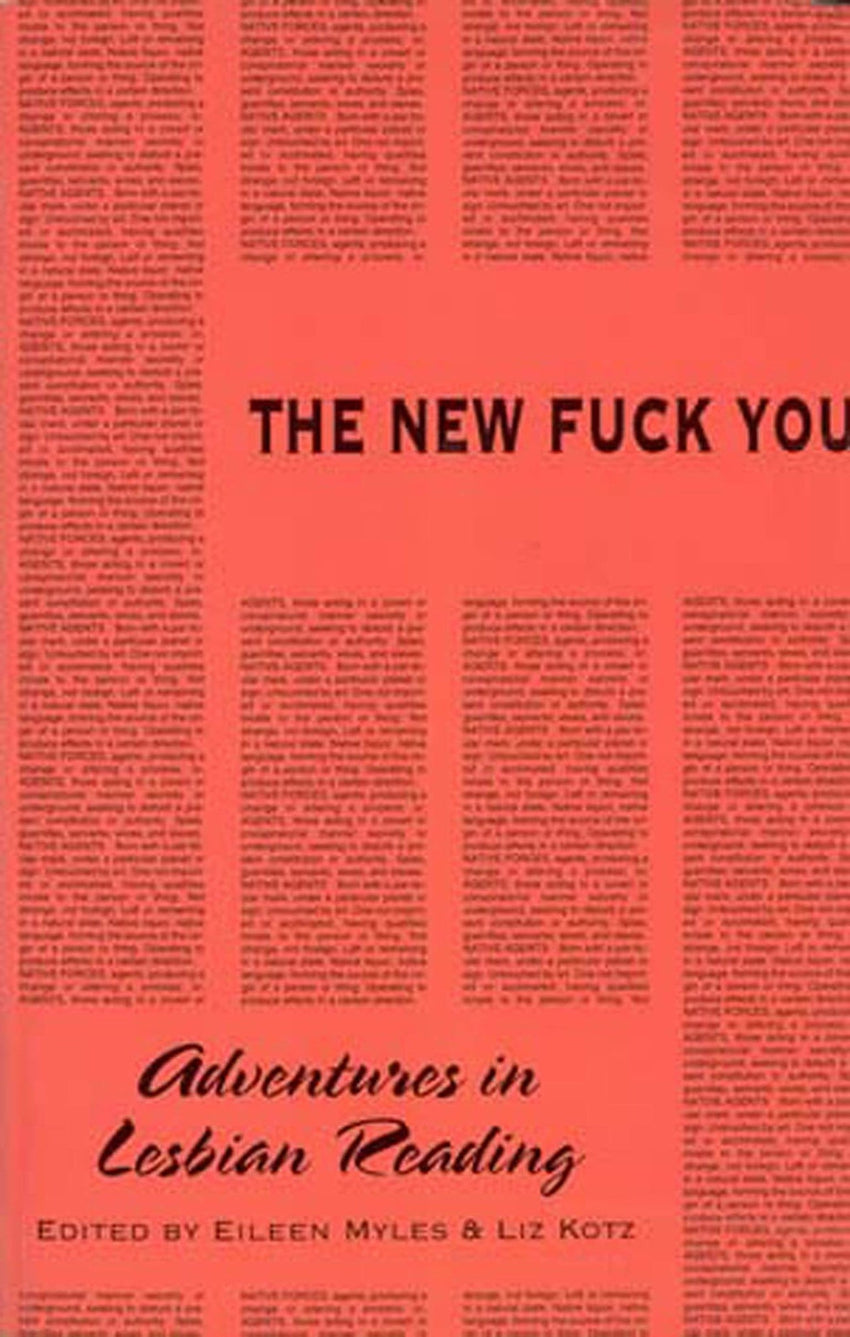 Eileen Myles: The New Fuck You