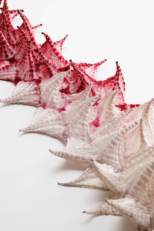 Japanese Silk Tekumo Shibori Scarf