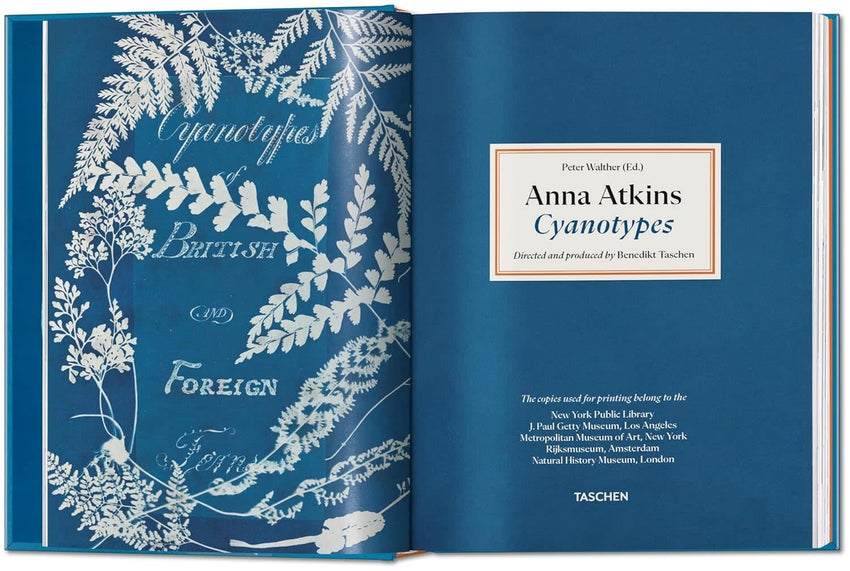 Anna Atkins. Cyanotypes. 45th Ed. (45th Edition) (Multilingual Edition)