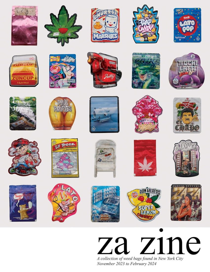Za Zine: A Collection of Weed Bags Found in New York City