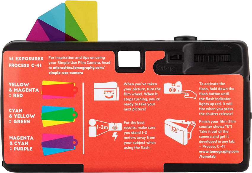 Simple Use Camera (Reloadable) Color