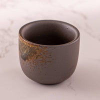 Brown Glazed Sake Cup