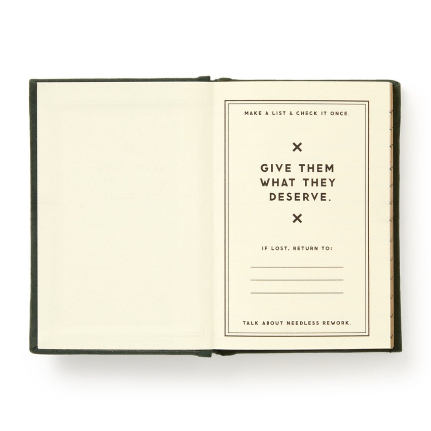 Naughty And Or Nice Tiny Diary
