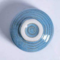 Sky Blue Hanagata Matcha Bowl