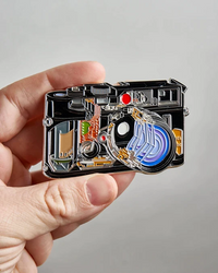 Cross Section of Rangefinder Camera Pin