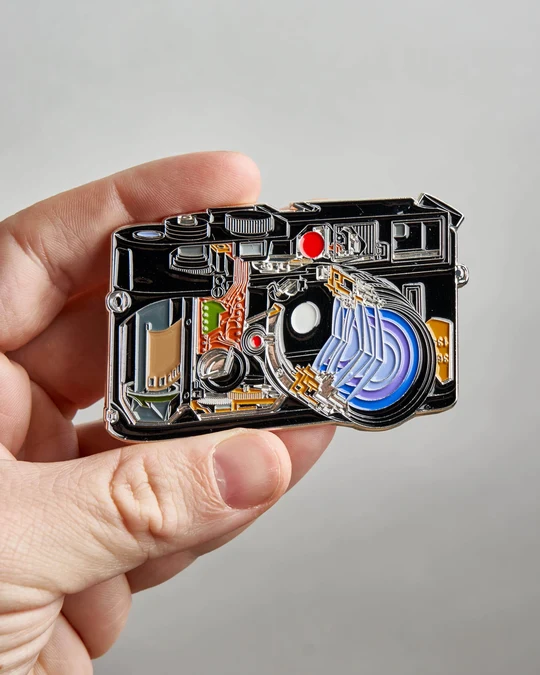 Cross Section of Rangefinder Camera Pin