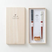 Handcrafted Happy Life Chopsticks