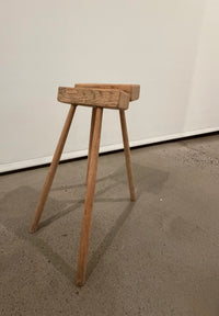 Reclaimed White Oak stool