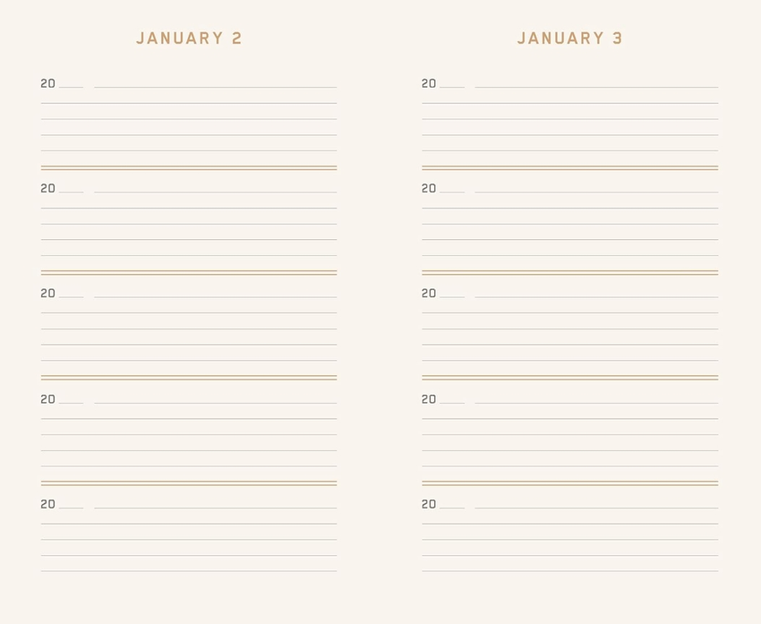 One Line A Day - A Five Year Memory Book