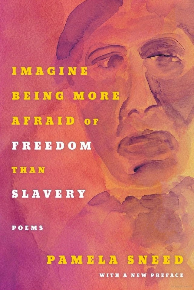 Pamela Sneed: Imagine Being More Afraid of Freedom Than Slavery: Poems