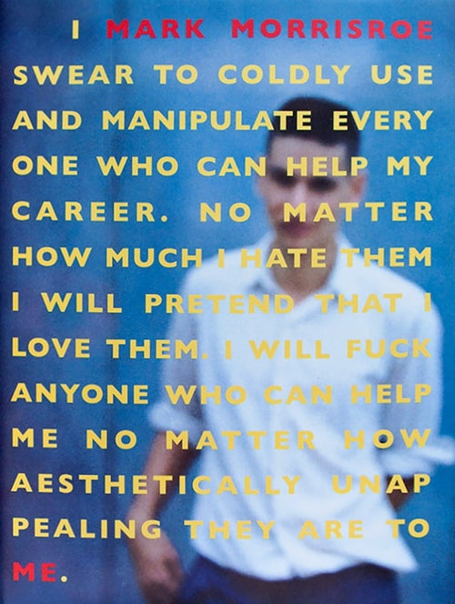 I, Mark Morrisroe