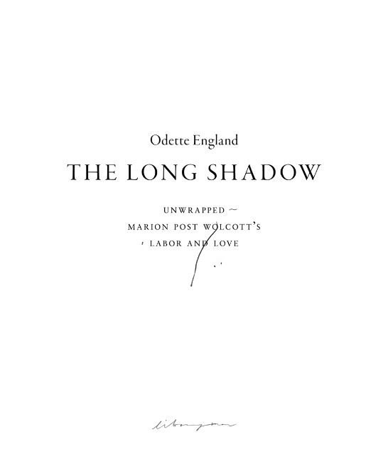 Odette England: The Long Shadow; Unwrapped