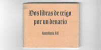 Relampago: Dos libras de trigo por un denario