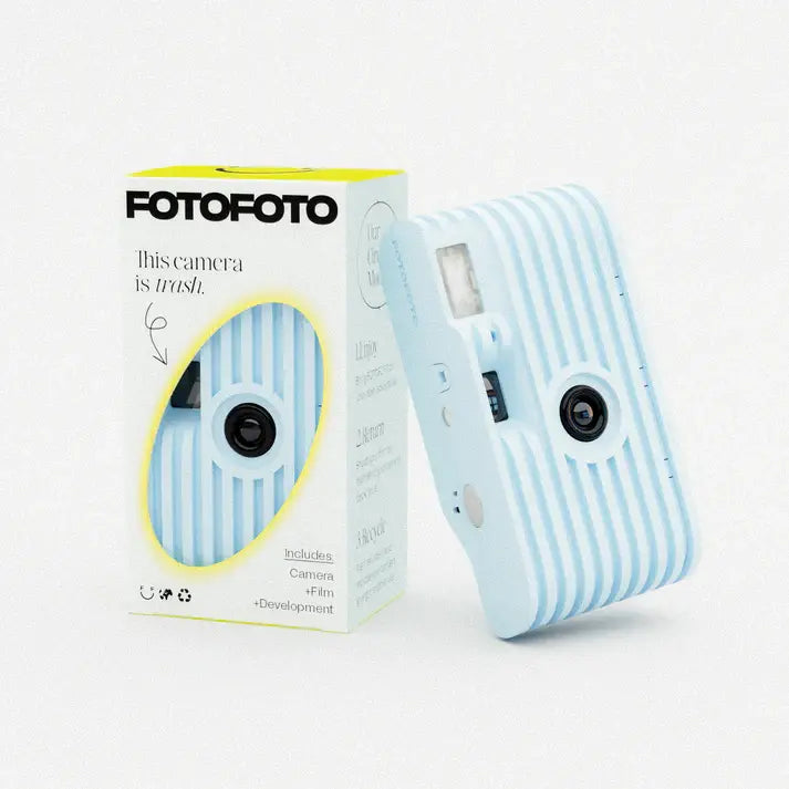 Fotofoto 35mm Film Camera - Aspen (Blue)