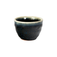 Mino Ware Navy and Beige Sake Cup