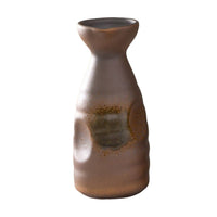 Brown Glazed Sake Bottle