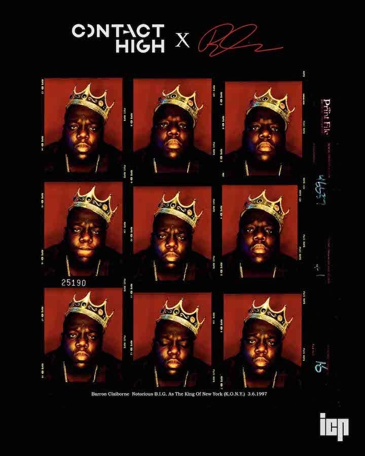 Print Biggie, The KONY Contact Sheet (16" x 20")