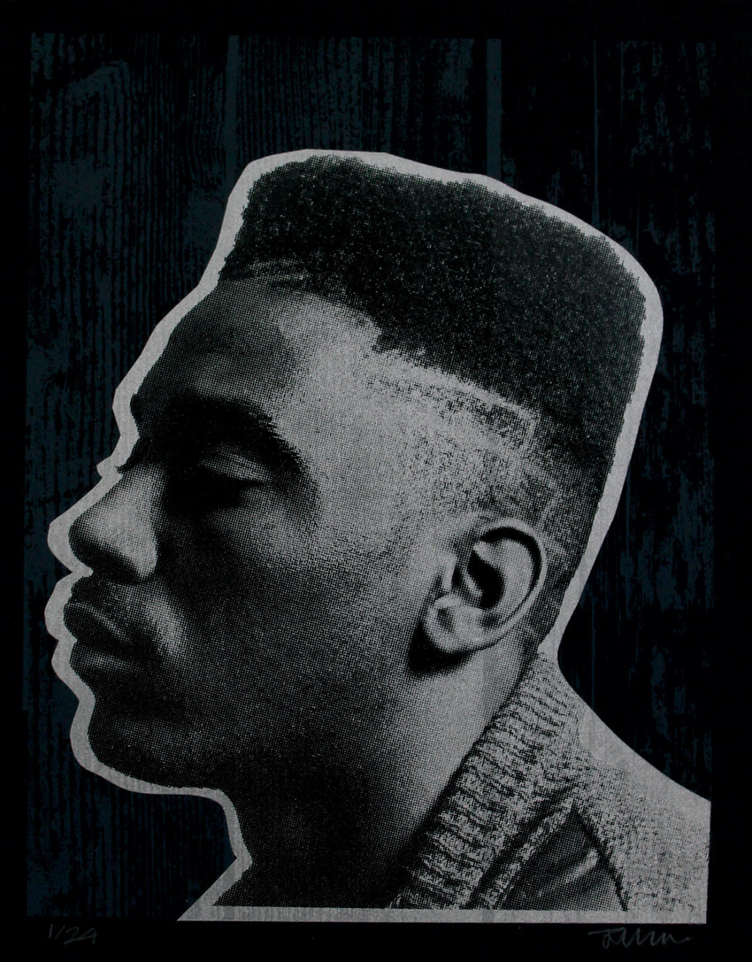 Silkscreen Portfolio, Legends of Hip Hop, six prints,2017, Janette Beckman