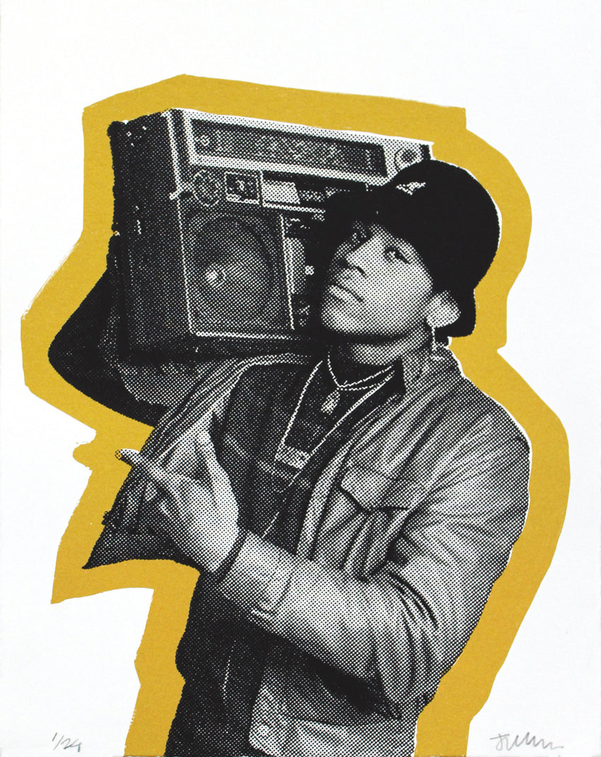 Silkscreen Portfolio, Legends of Hip Hop, six prints,2017, Janette Beckman
