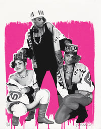 Silkscreen Portfolio, Legends of Hip Hop, six prints,2017, Janette Beckman
