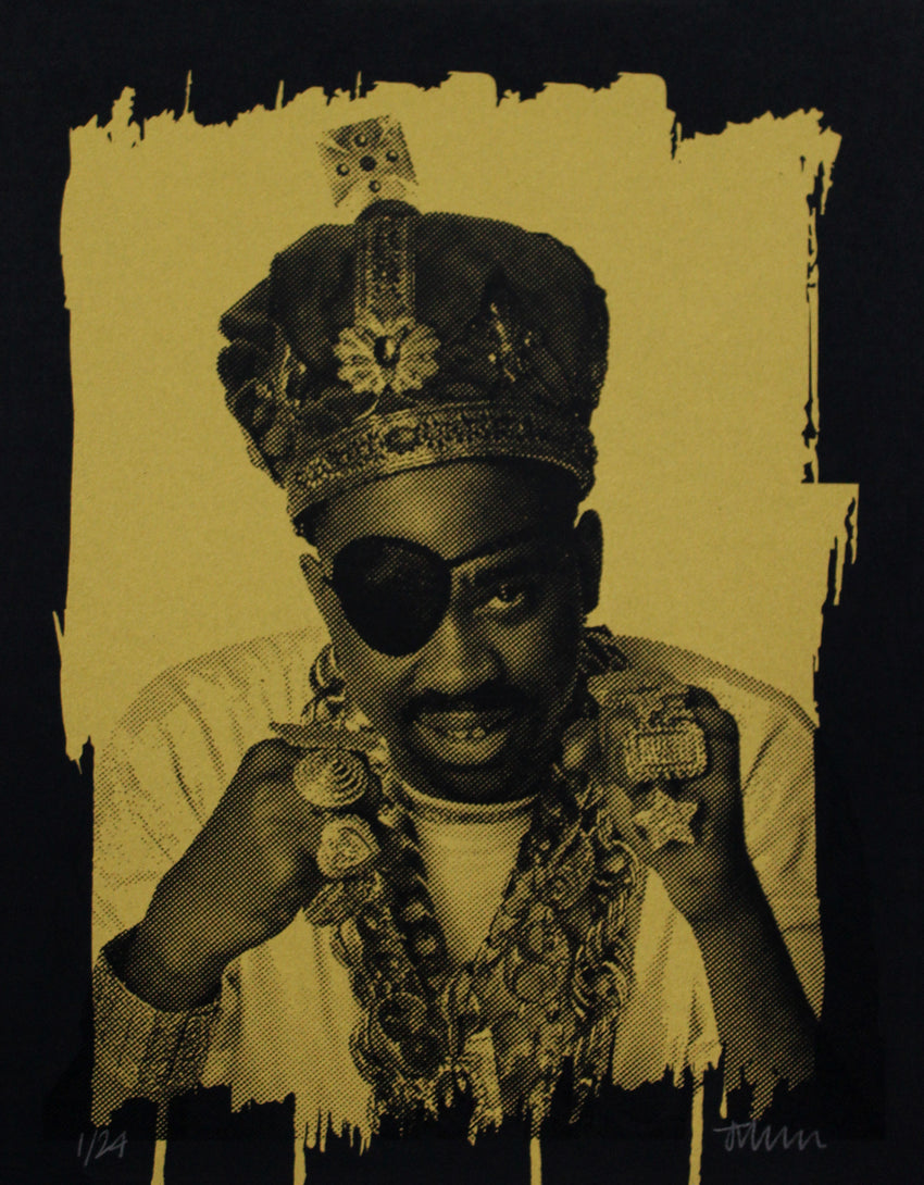 Silkscreen Portfolio, Legends of Hip Hop, six prints,2017, Janette Beckman