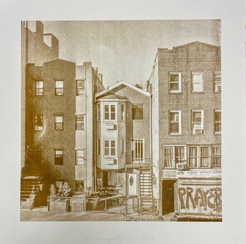 Bedford - Stuyvesant riso print