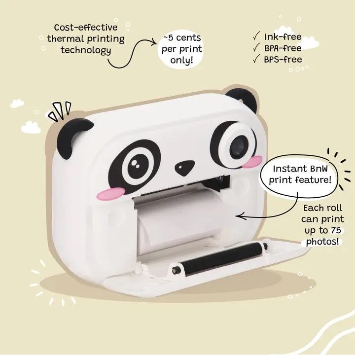 Panda Print and Digital Camera