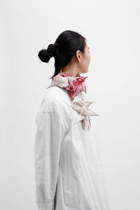 Japanese Silk Tekumo Shibori Scarf
