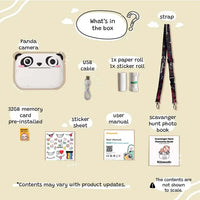 Panda Print and Digital Camera