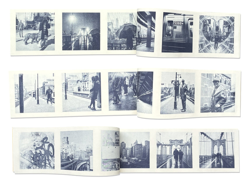 Oswaldo Garcia: Contact Sheet NYC (Yellow Cover)