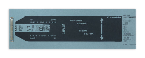 Oswaldo Garcia: Contact Sheet NYC
