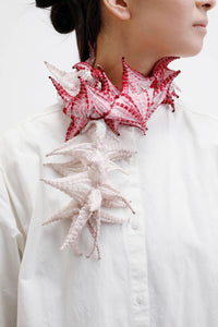 Japanese Silk Tekumo Shibori Scarf