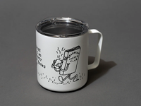 Deadbeat Club Camp Cup - White