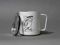 Deadbeat Club Camp Cup - White